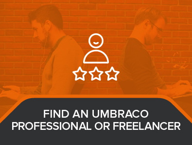 Find an Umbraco Professional or Freelancer