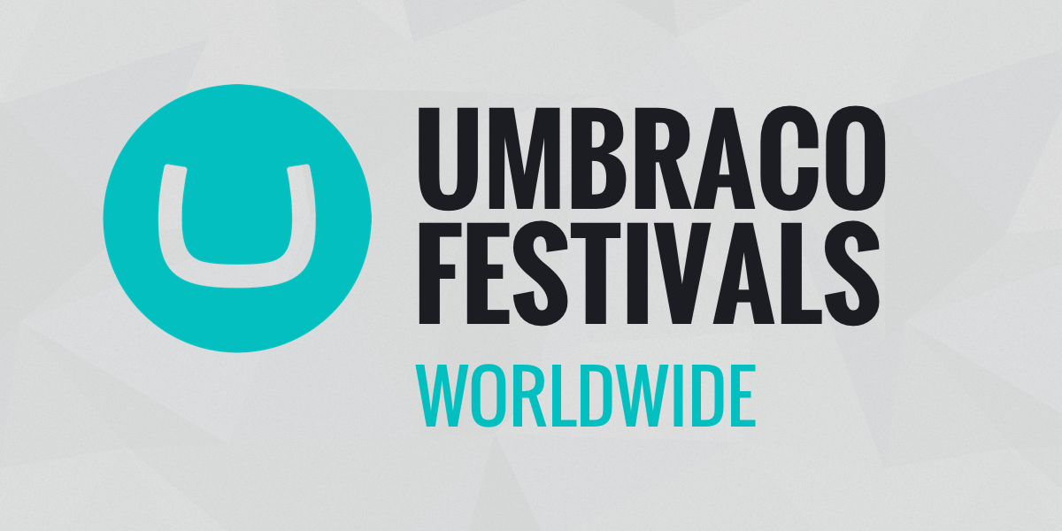 Umbraco Festivals in 2019