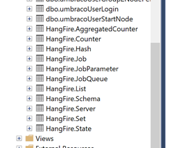 Hangfire Database Tables